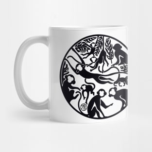 Monkey Jungle Mug